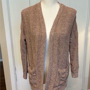 Blu Pepper Women's Cardigan in Warm Brown